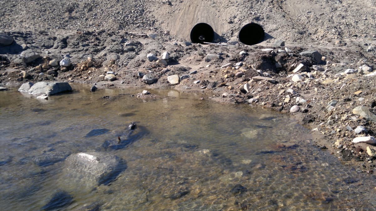 Kaivoksen jätevesiallas