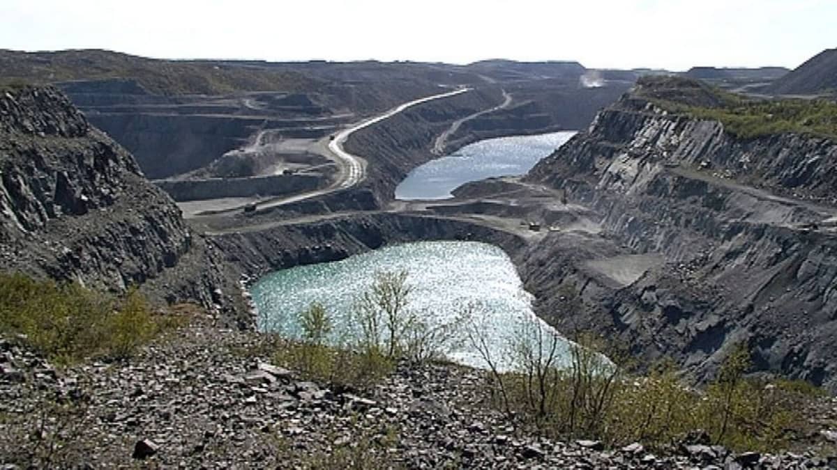 Kirkkoniemen kaivos Pohjois-Norjassa.