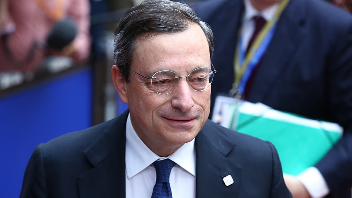 Euroopan keskuspankin pääjohtaja Mario Draghi .