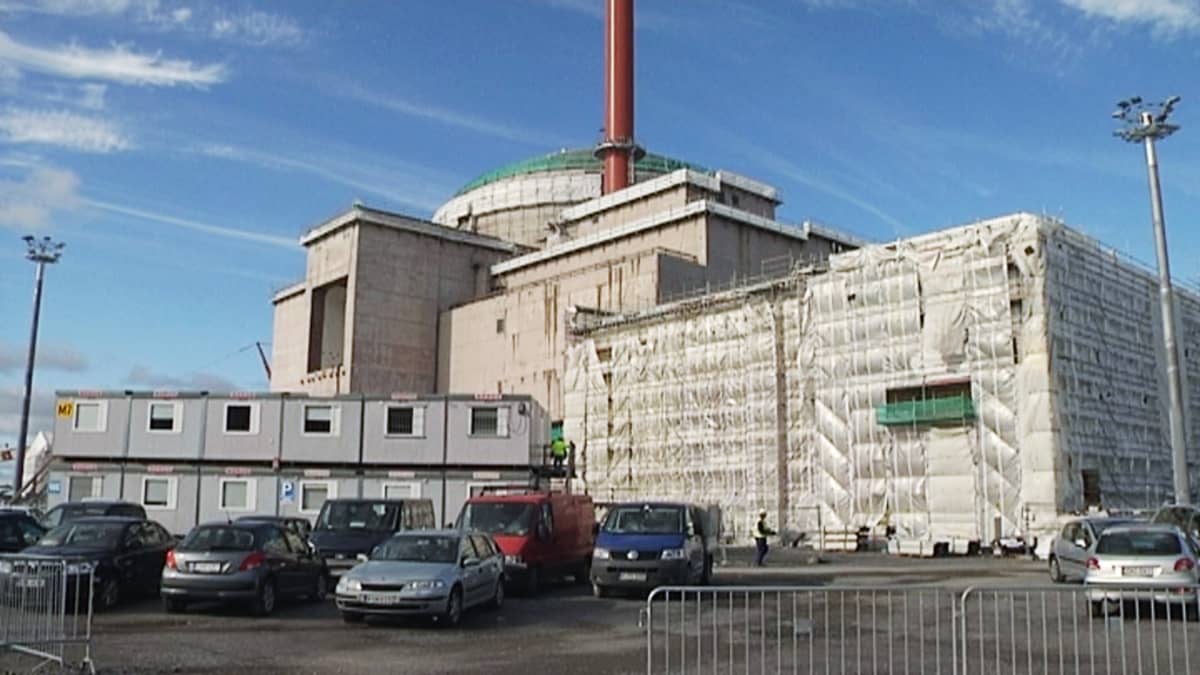 Olkiluodon kolmas ydinvoimalayksikkö syksyllä 2012.