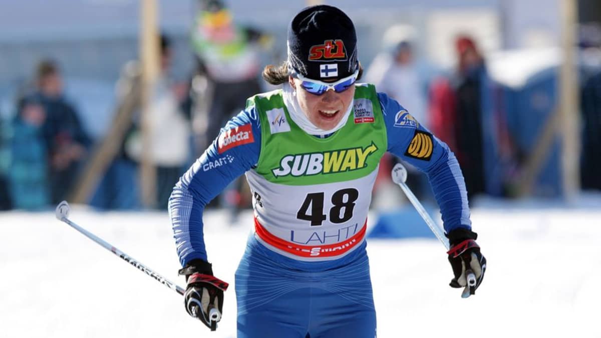 Krista Lähteenmäki kuvassa