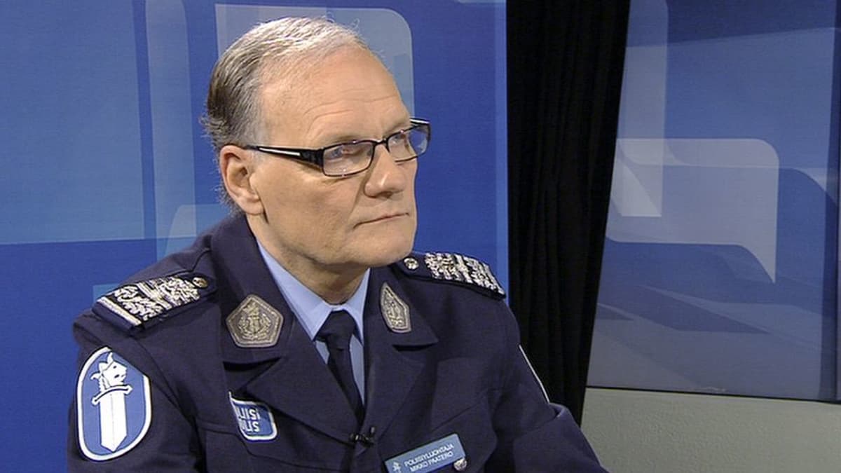 Poliisiylijohtaja Mikko Paatero.