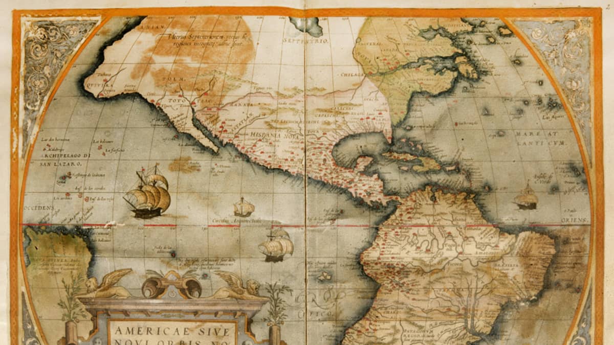 Alankomaalainen Abraham Ortelius (1527-1598) valmisti 1570 Antwerpenissä kartaston Theatrum Orbis Terrarum, jota on kutsuttu ensimmäiseksi uudenaikaiseksi kartastoksi maailmassa. 