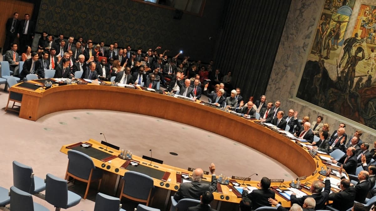 YK:n turvallisuusneuvoston kokous 27.9.2013 