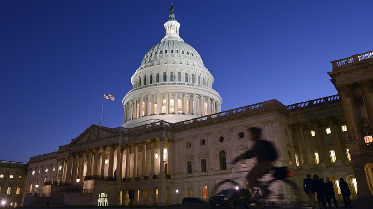Capitol-rakennus Washingtonissa.