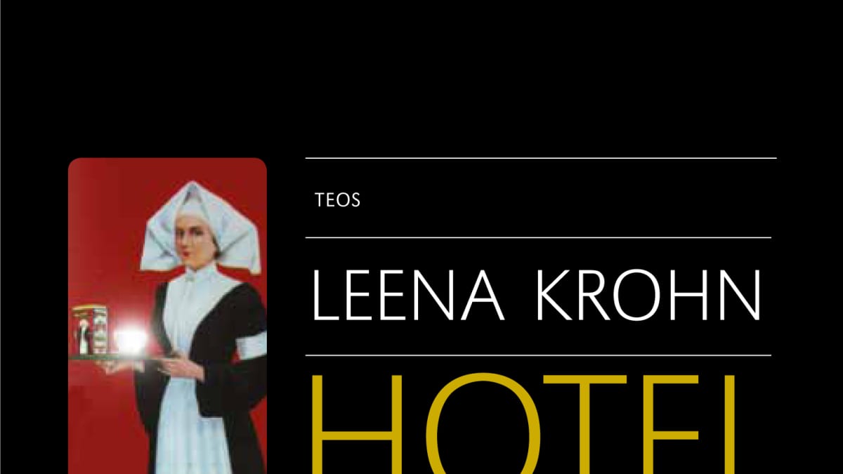 Hotel Sapiens -kirjan kansi.