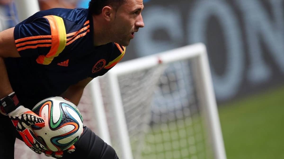 Kolumbian David Ospina.