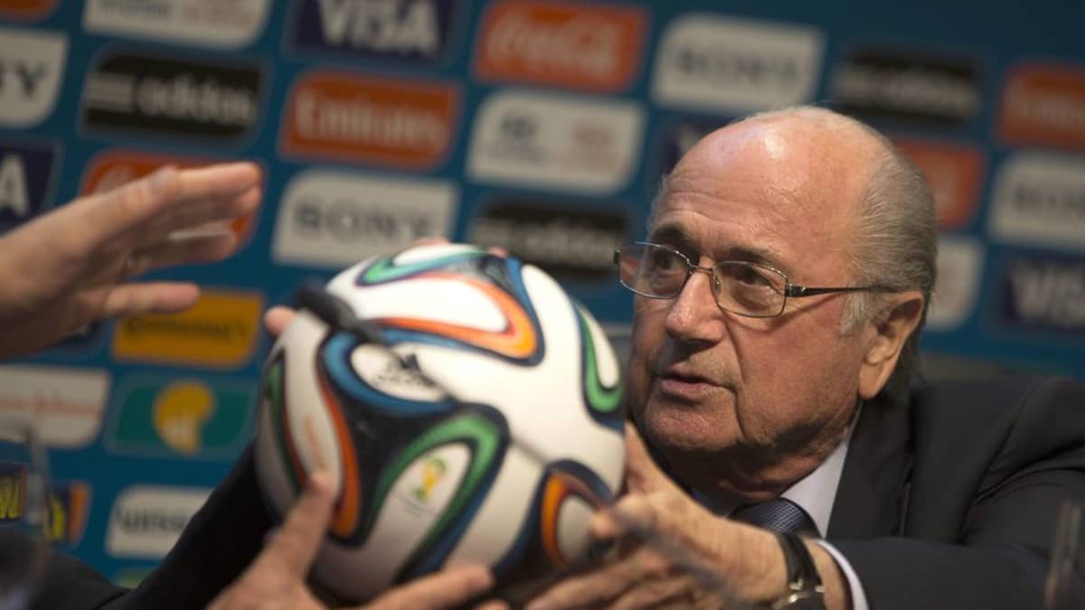 Kansainvälisen jalkapalloliiton puheenjohtaja Sepp Blatter.