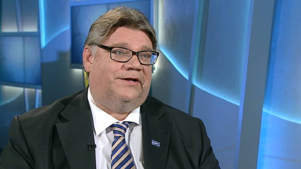 Timo Soini TV1:n Ykkösaamun vieraana 6. syyskuuta 2014. 