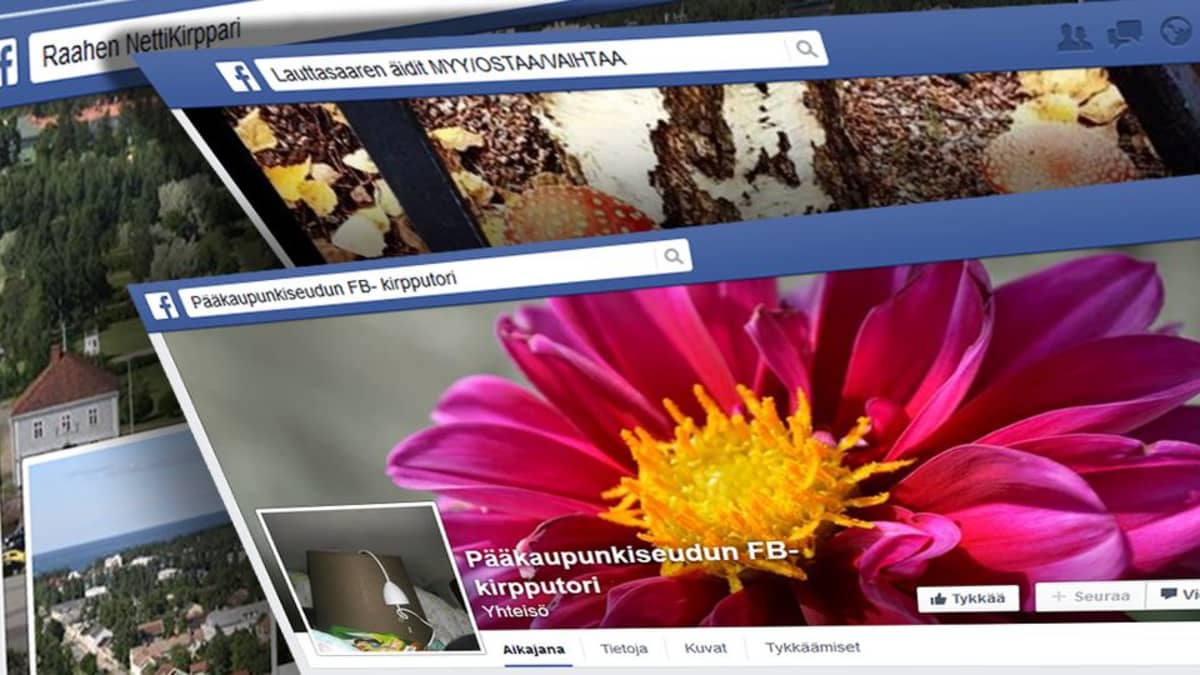 Facebook-sivuja