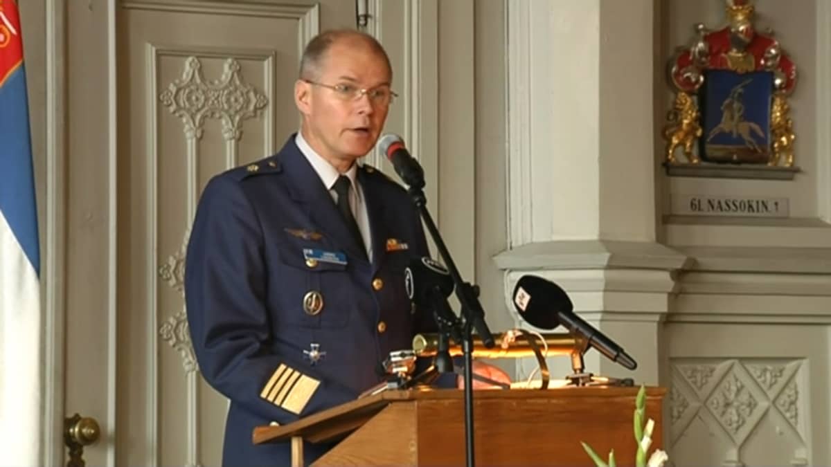 Puolustusvoimain komentaja, kenraali Jarmo Lindberg