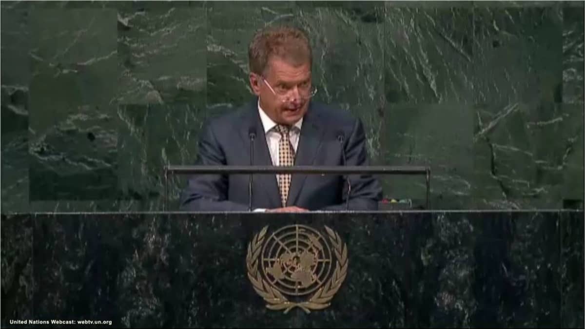 Sauli Niinistö WCIP:s 22.9.2014