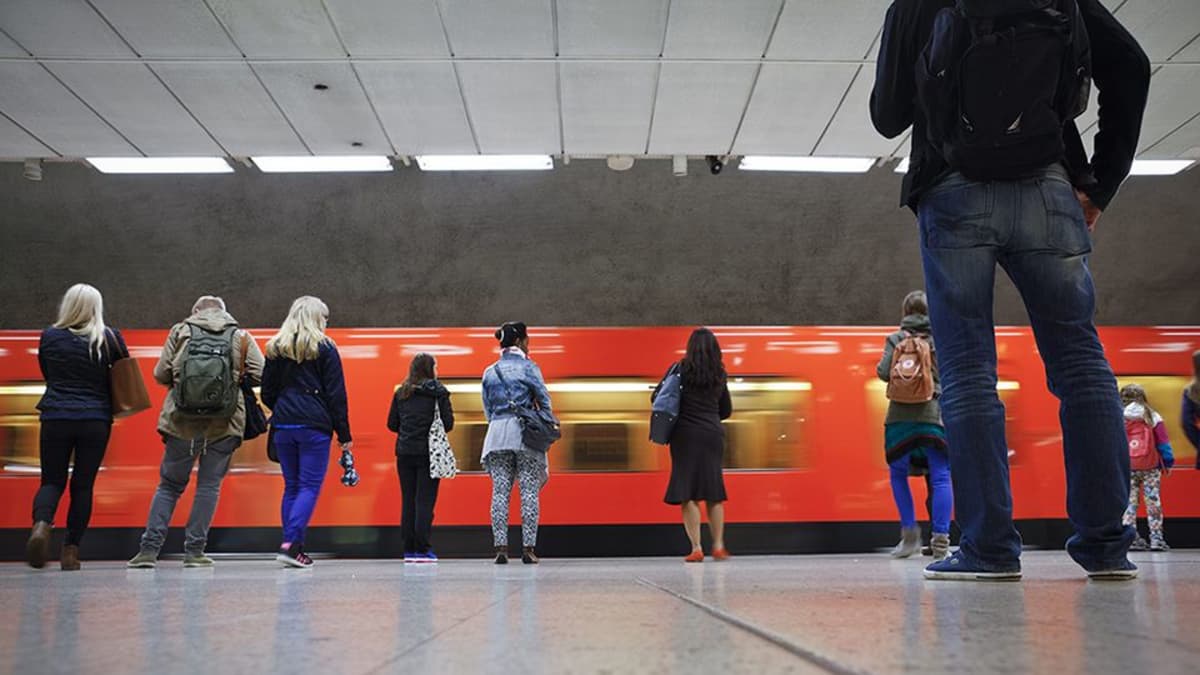 Kampin metroasema Helsingissä 22. syyskuuta 2014.