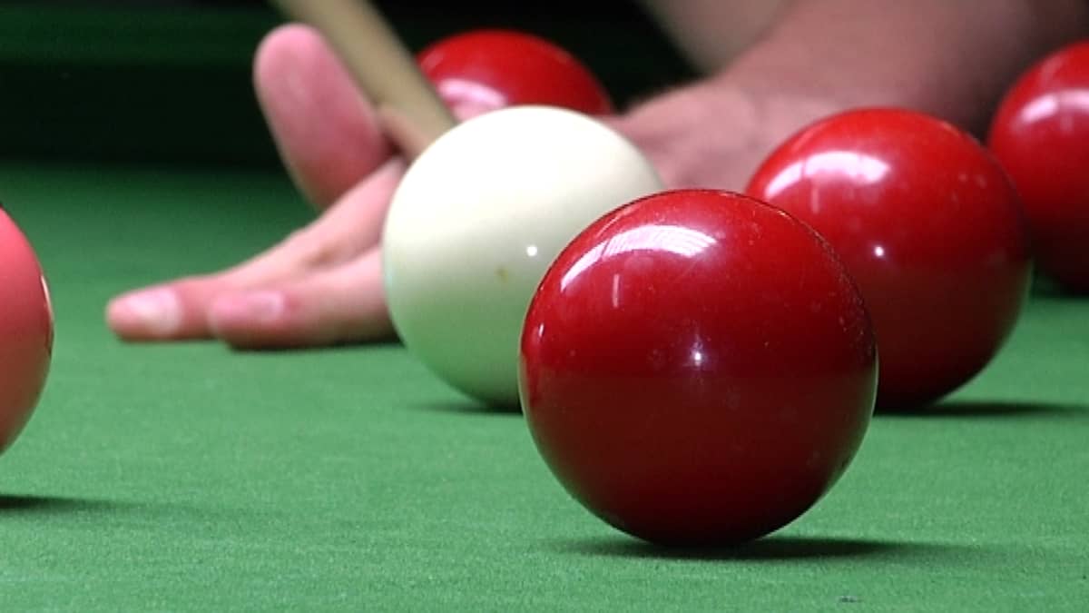 Snooker palloja biljardi pöytä