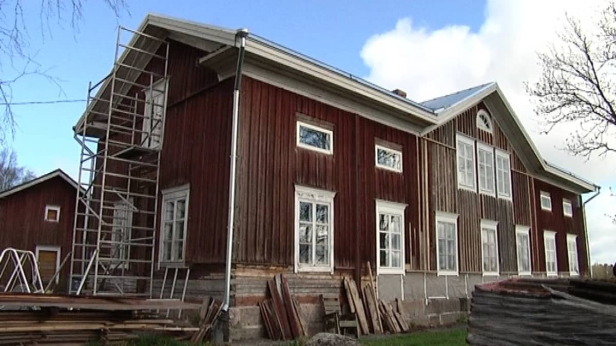 vanha pohjalaistalo kunnostetaan