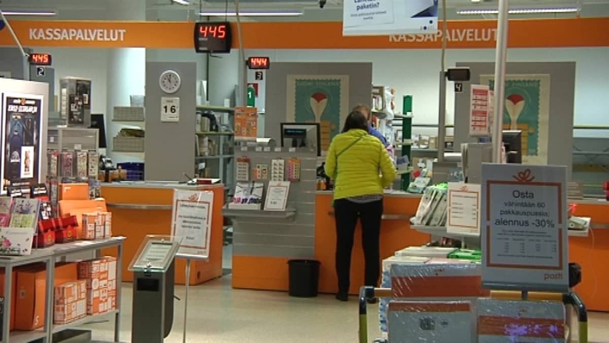 Postin myymälä Joensuussa