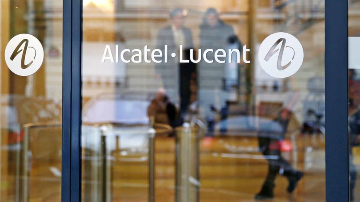 Alcatel-Lucentin pääkonttori Pariisissa.