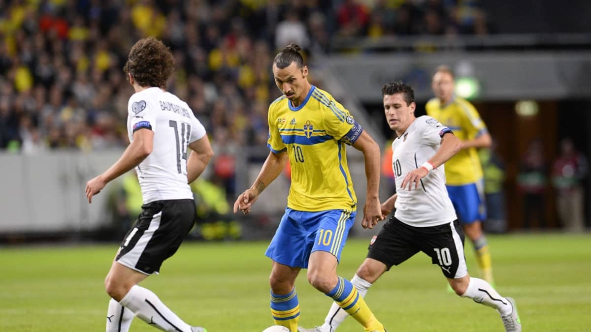 Ruotsi ja Ibrahimovic kuvassa