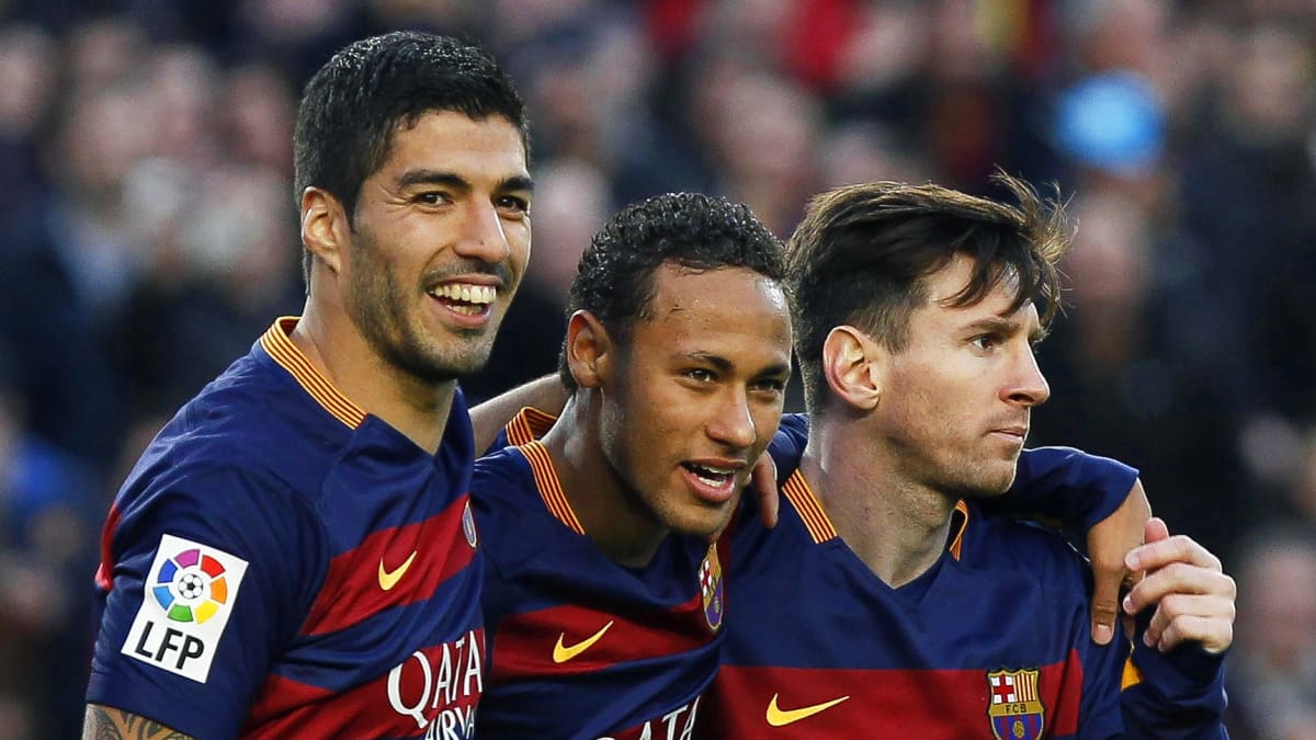 Suarez, Neymar, Messi
