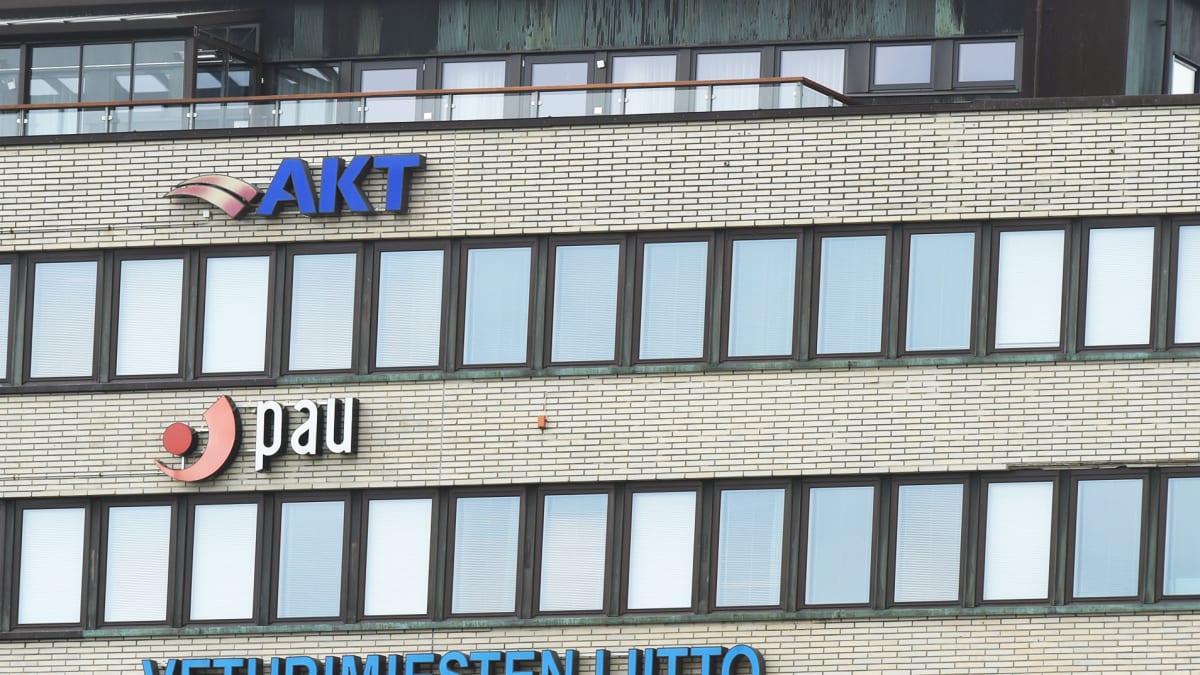 Ammattiliittojen logoja.