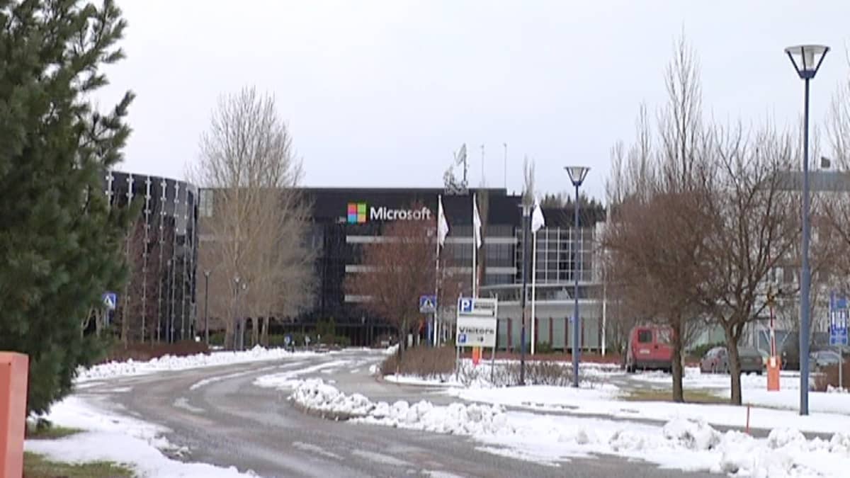 Microsoftin tehdas Salossa.