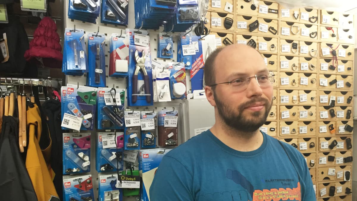 Heikki Hautala on ylpeä Shelbyn poikkeuksellisen monipuolisesta valikoimasta.