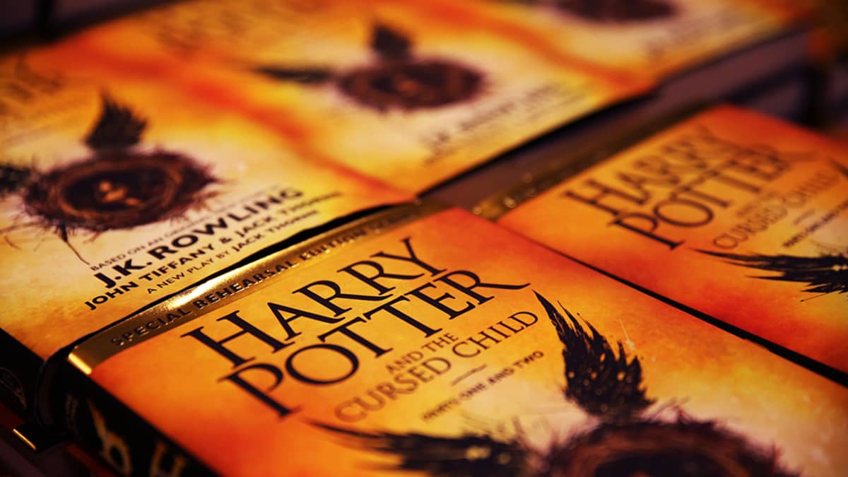 Harry Potter -kirjoja.