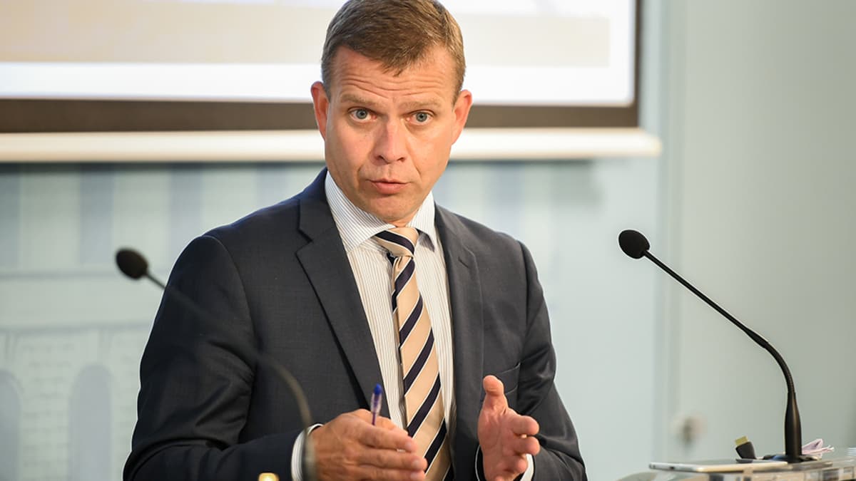 Valtiovarainministeri Petteri Orpo