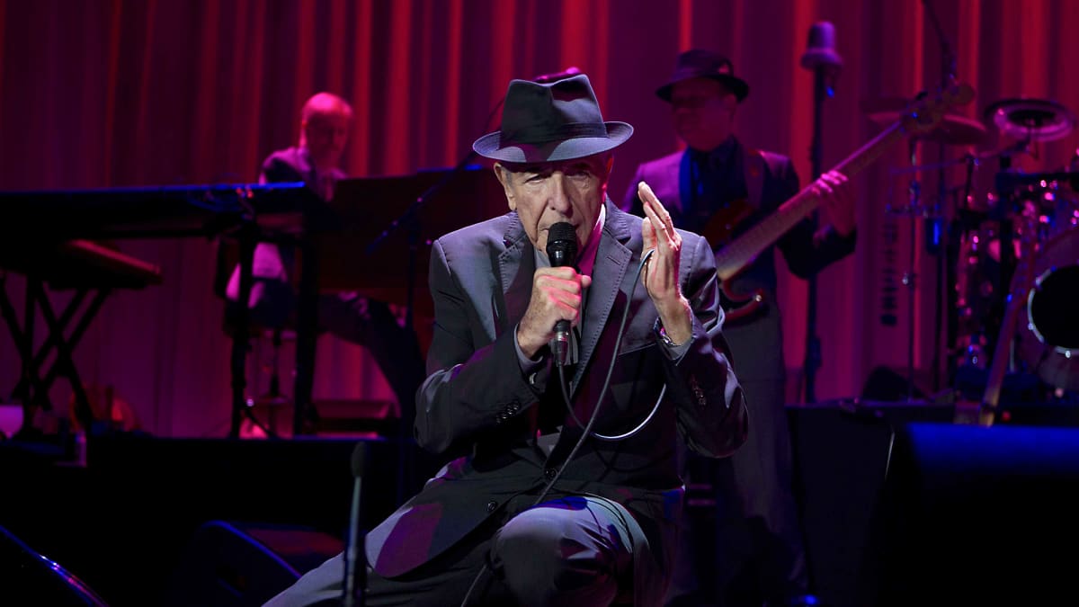 Leonard Cohen.