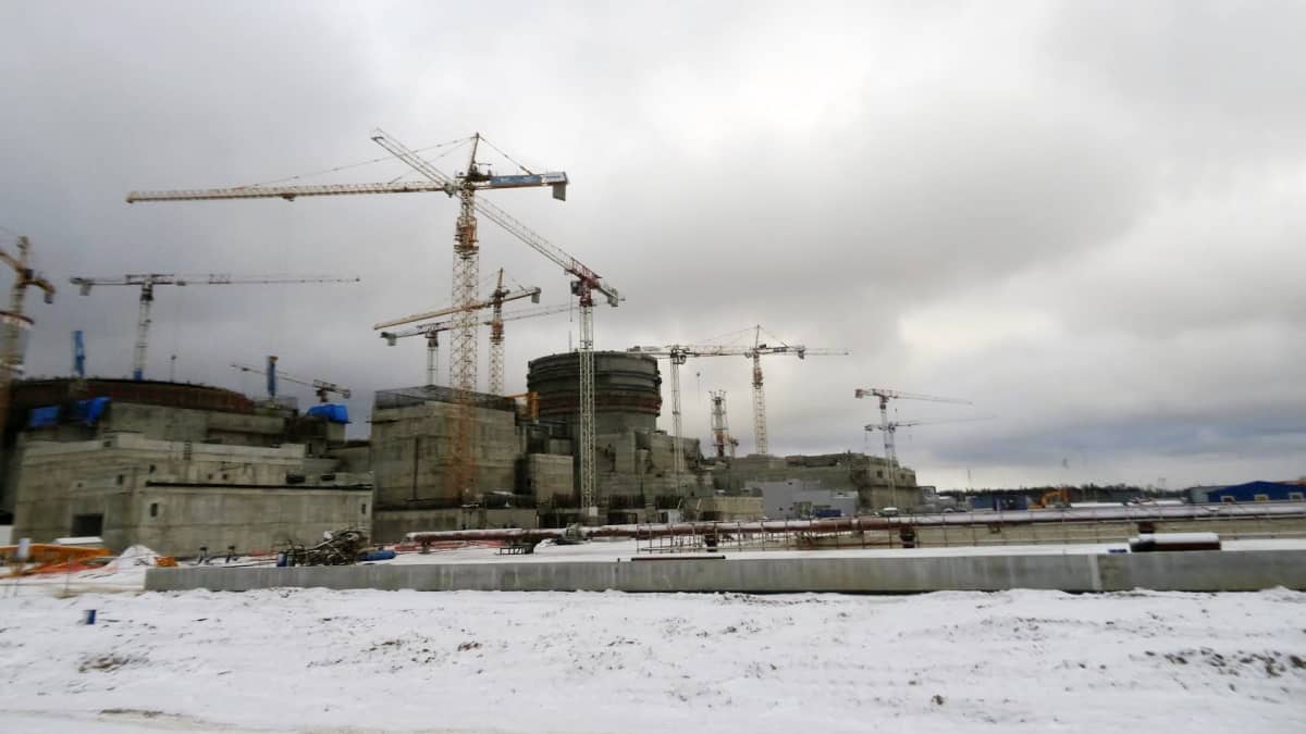 Sosnovyi Borin rakennustyömaa.