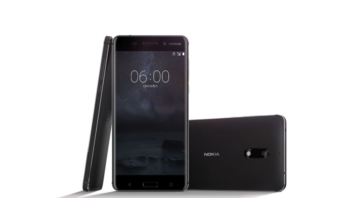 Nokia 6 -älypuhelin.