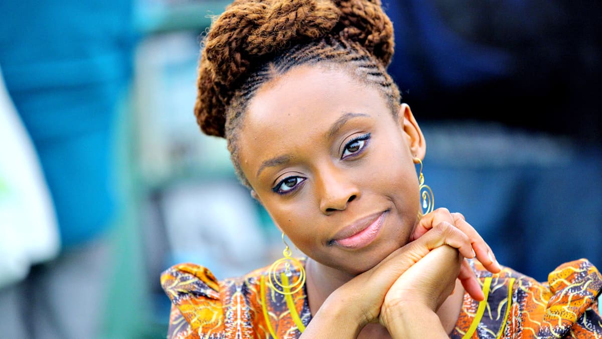 Chimamanda Ngozi Adichie.