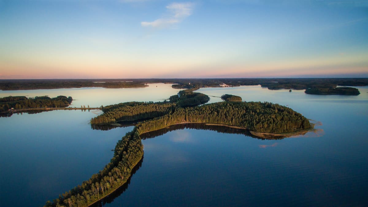 Punkaharju ilmakuva
