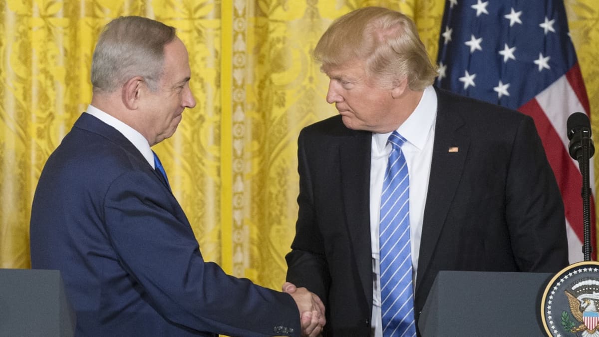 Benjamin Netanjahu ja Donald Trump