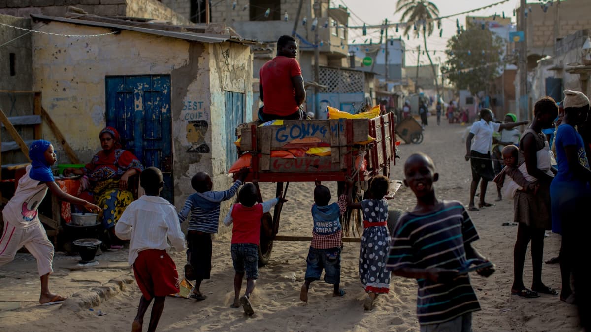 Kylänraitti Senegal 