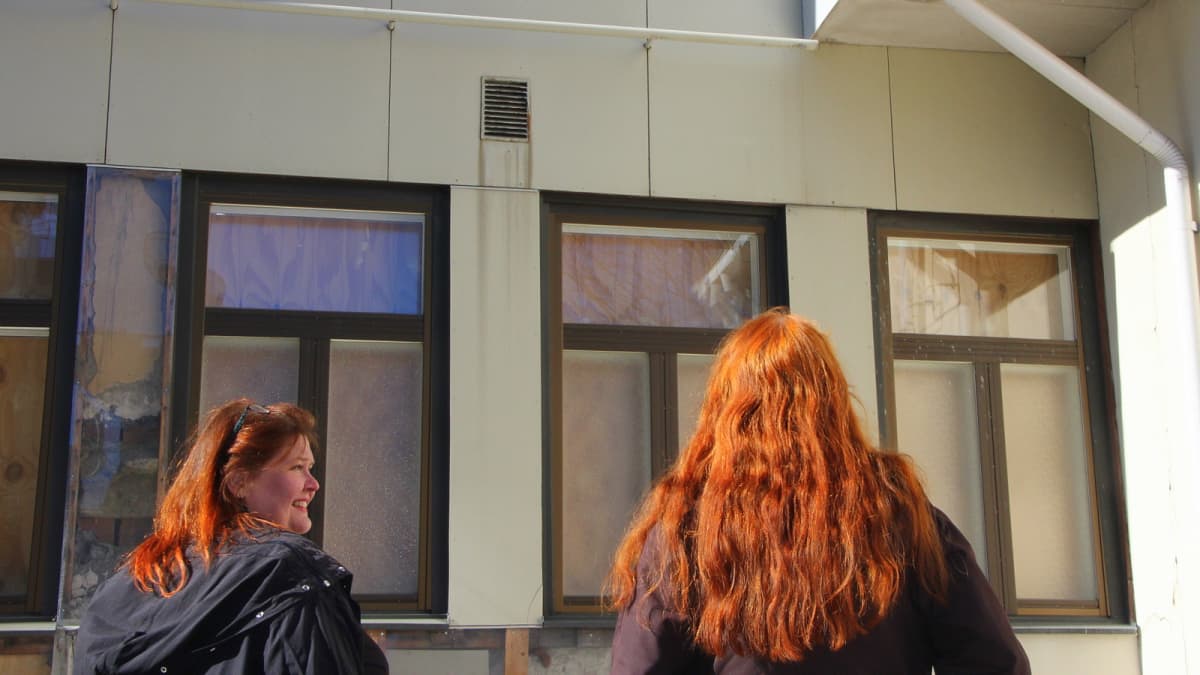 Riitta Nyberg ja Anita Latola.