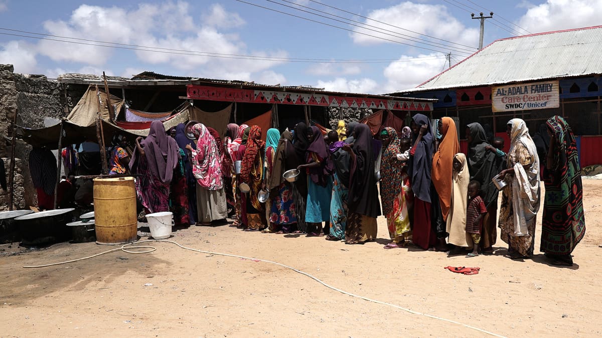 Somalia kuivuus nälkä nälänhätä