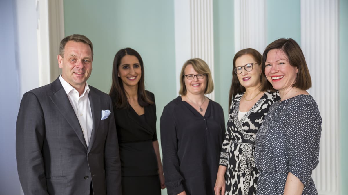 Sanna Vesikansa, Nasima Razmyar, Jan Vapaavuori, Pia Pakarinen, Anni Sinnemäki