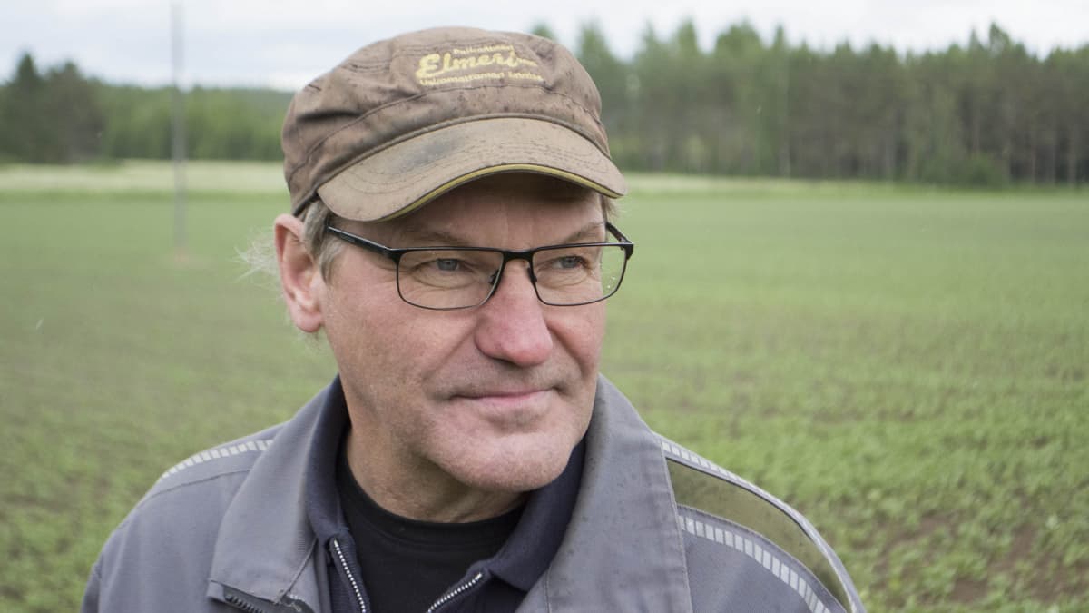Maanviljelijä Jouko Laukkanen.