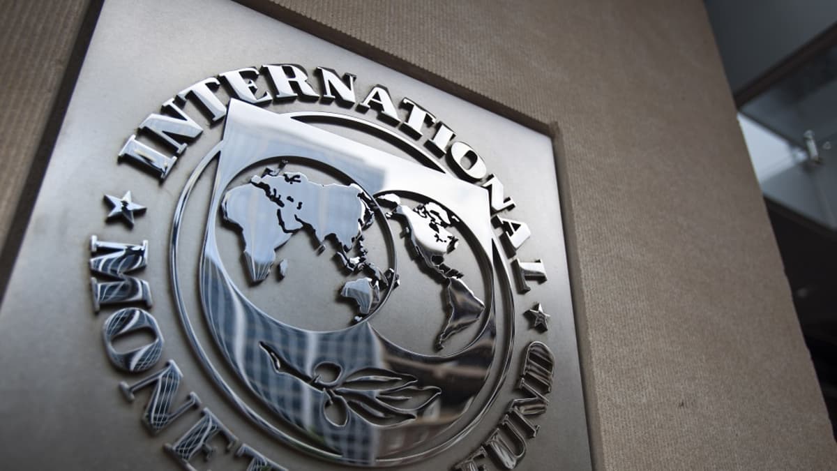 Kansainvälisen valuuttarahaston (IMF) logo