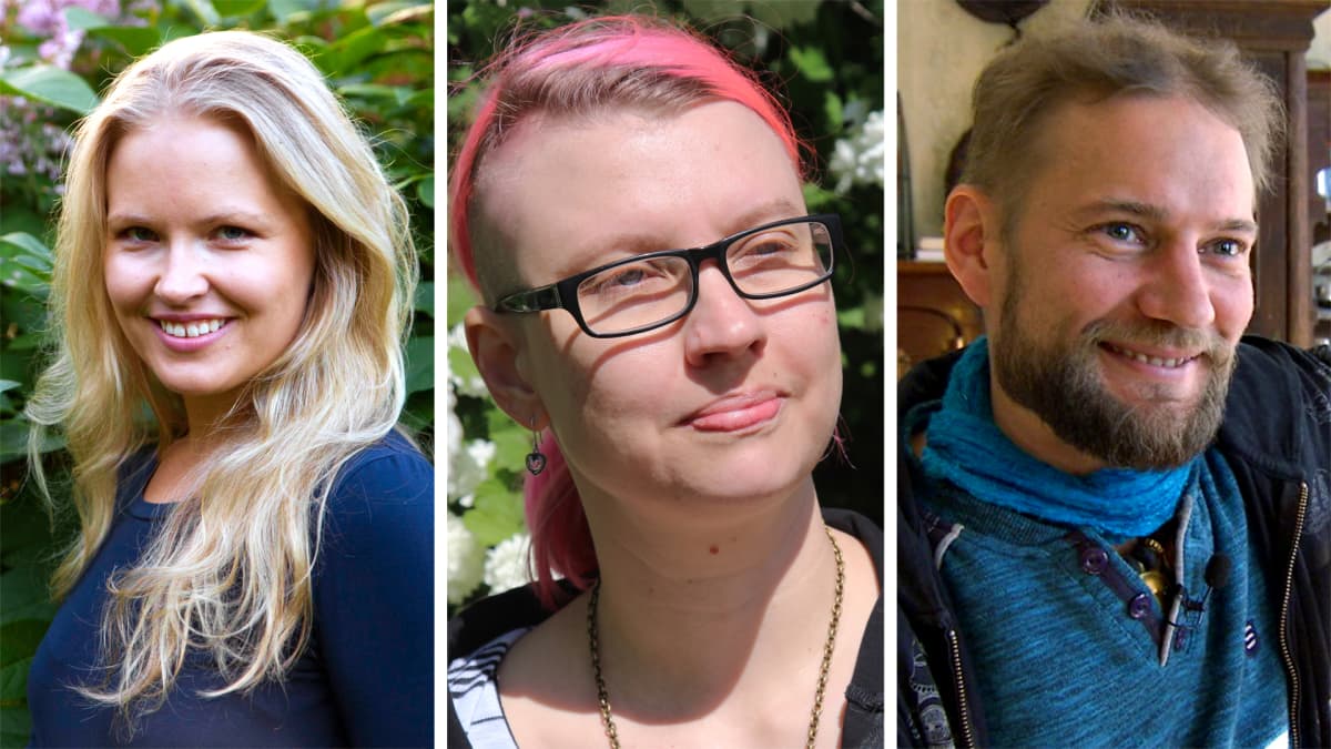 Marin Vaasasta, Mira Jaskari ja Juha Järvinen.