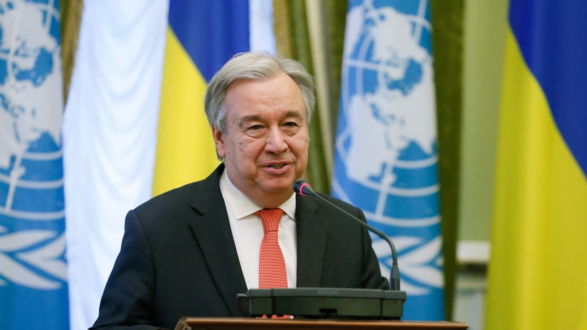 YK:n pääsihteeri Antonio Guterres
