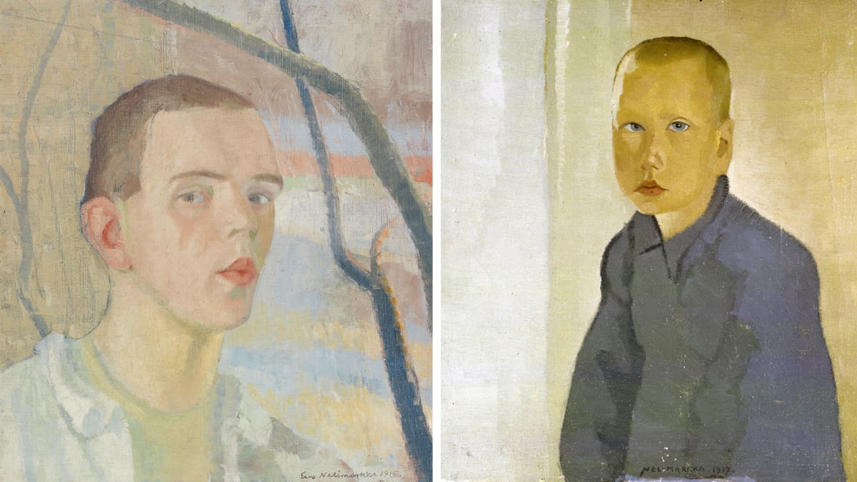 Eero Nelimarkka: Omakuva ja Poika.