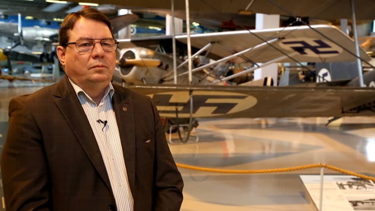Kai Mecklin, Director of the Finnish Air Force Museum. 