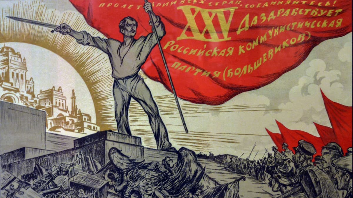 Ivan Simakov, Propagandataide, juliste, Venäläisen taiteen museo