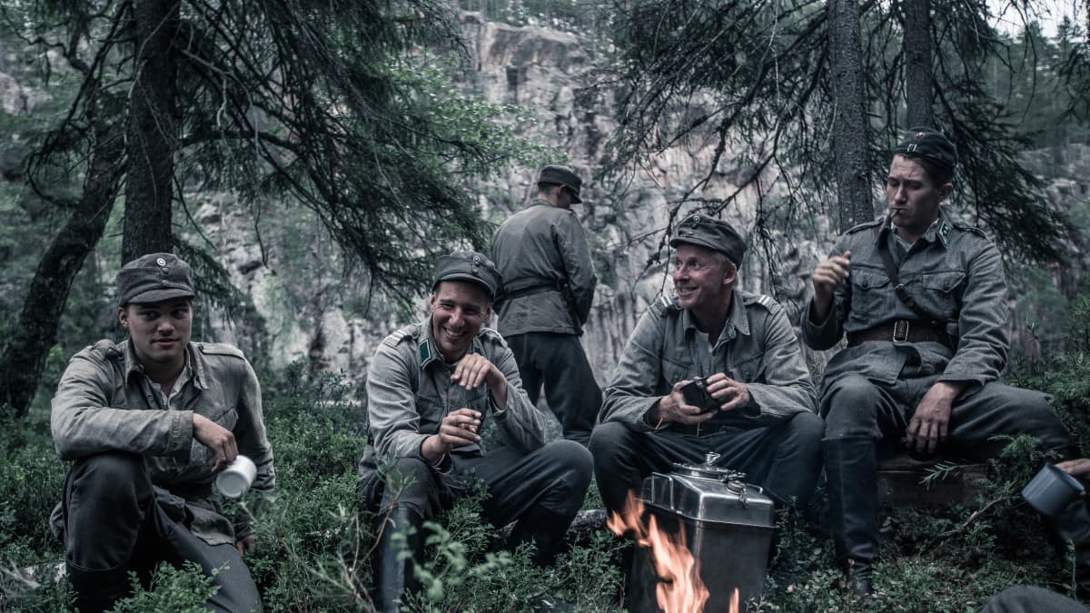 Salo, Hietanen, Rokka ja Koskela (Akseli Kouki, Aku Hirviniemi, Eero Aho ja Jussi Vatanen)
