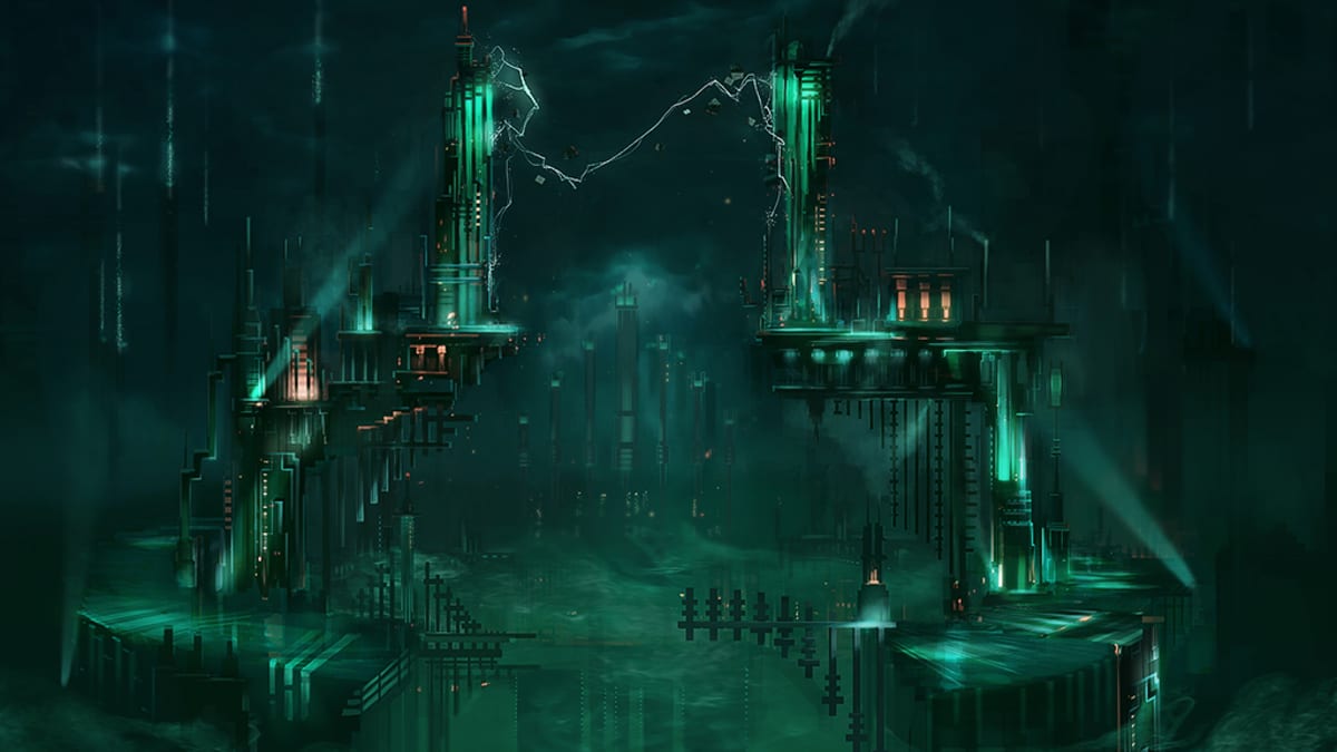 Kuva Resogun-pelistä.