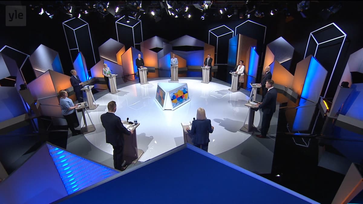 suuri vaalikeskustelu 11.5.2021 kuntavaalit 2021 studio