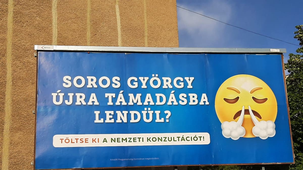 Unkari Orbán mielipidekysely kampanja heinäkuu 2021 - hyökkääkö George Soros uudelleen? 