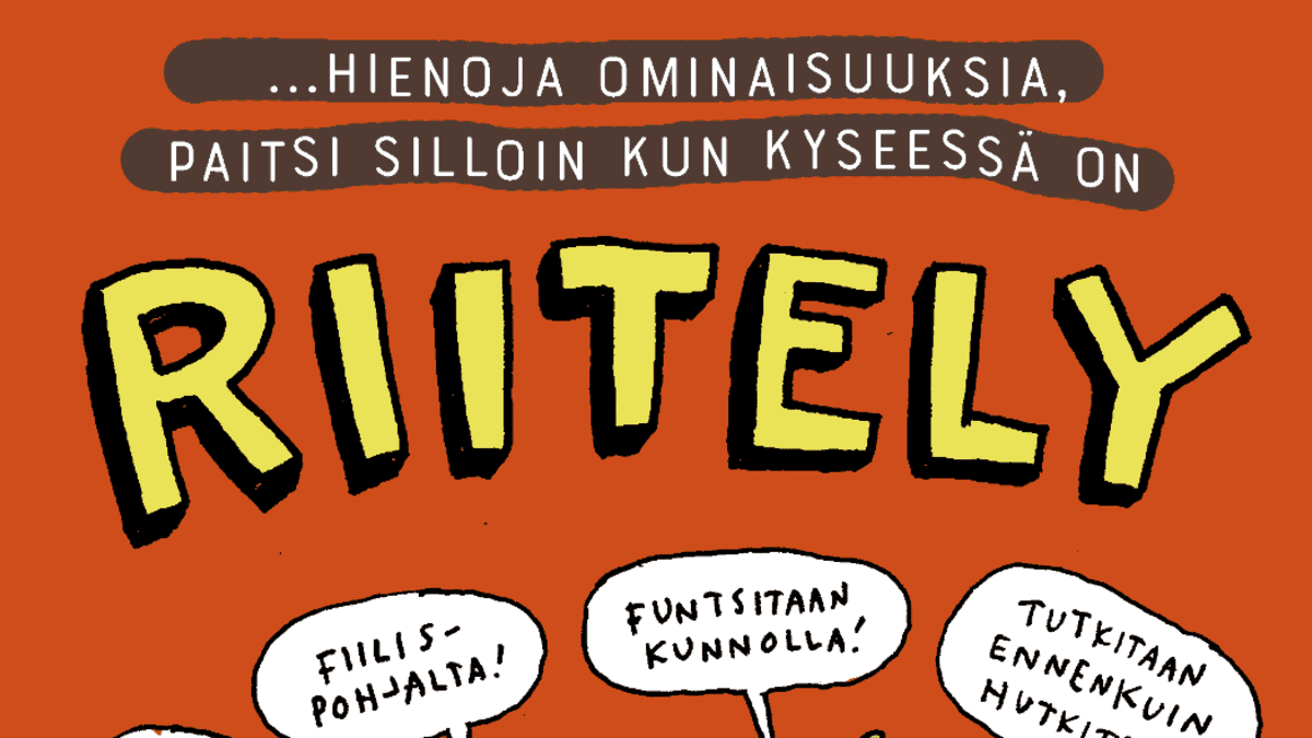 Aiju Salmisen sarjakuvakolumni.